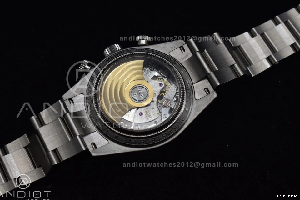 SS ADGF White Daytona SS Black on Bracelet 825 A Edition Comfortable Best Dial 0109